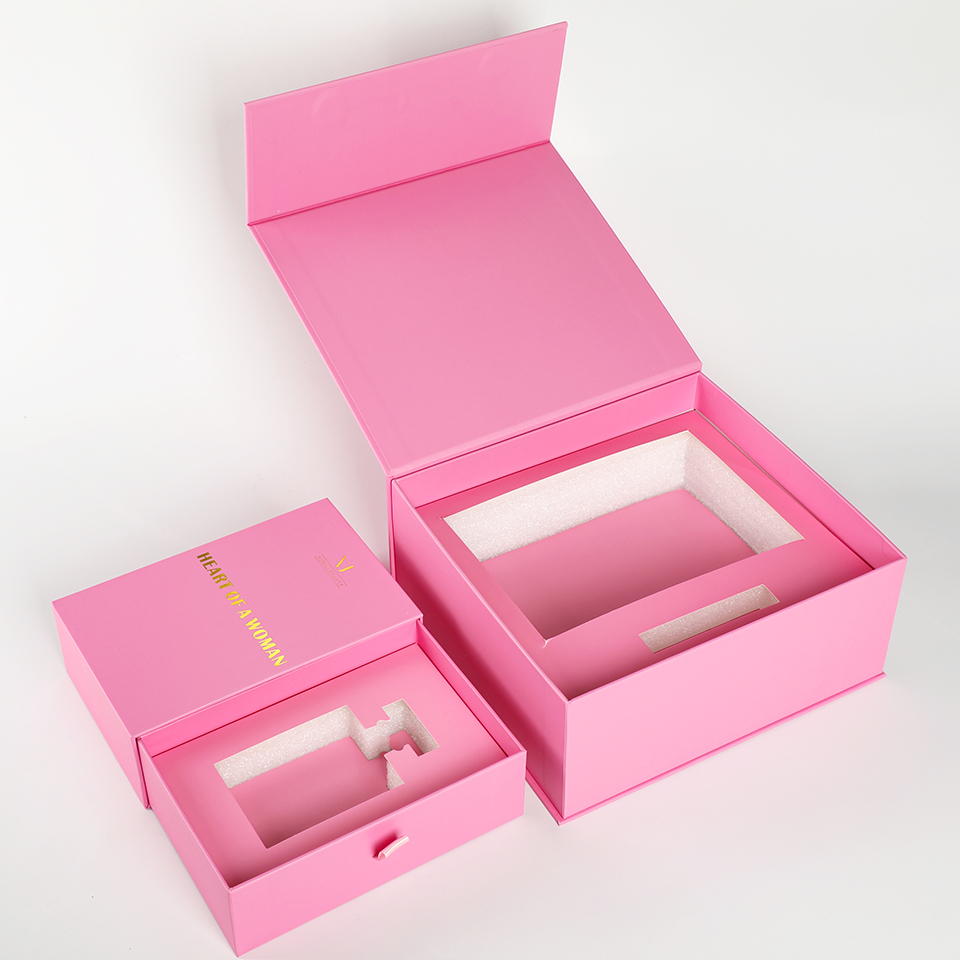 Luxury Skincare Gift Box - Rose de luxe personnalisé avec l'emballage
