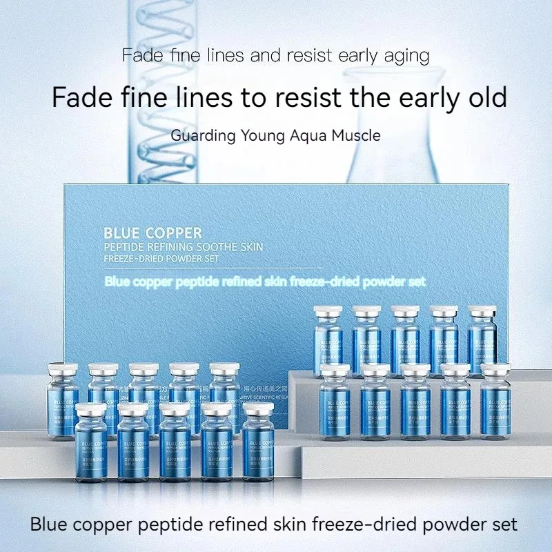 Oligopeptide Wrinkle - Ensemble de poudre lyophilisée au Peptide