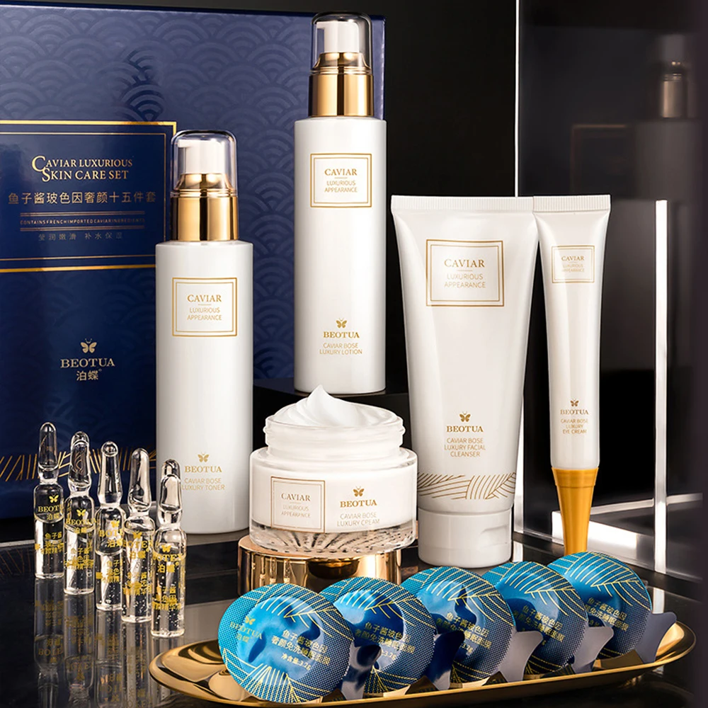 15 pièces Caviar ensemble de s - Oligopeptide Wrinkle avis et prix